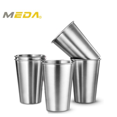 16oz stainless steel pint cup drinking and beer cup